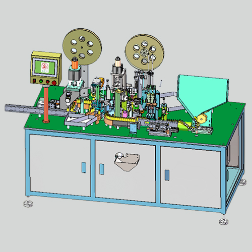 End Spotweld/Rolling Groove All-In-One Machine